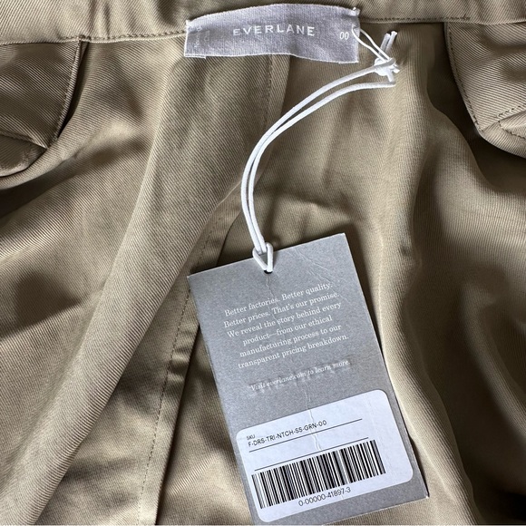 Everlane The Japanese GoWeave Notch Shirtdress 00 - Picture 7 of 7